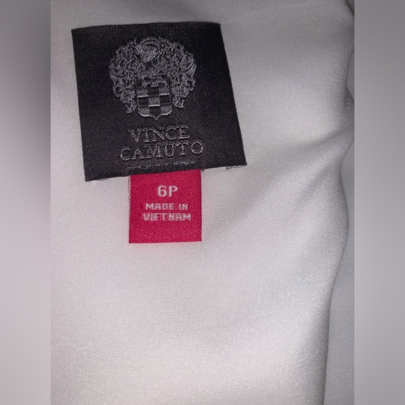 Vince Camuto White Dress, NWT Size 6P - Picture 13 of 14